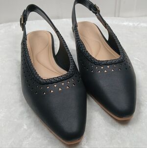 Arromic Women's Flats Pointed Toe Slingback Comfortable Slip-On Shoe